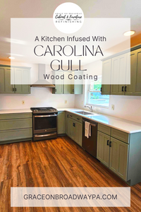 A Kitchen Infused with the Captivating Carolina Gull Wood Coating