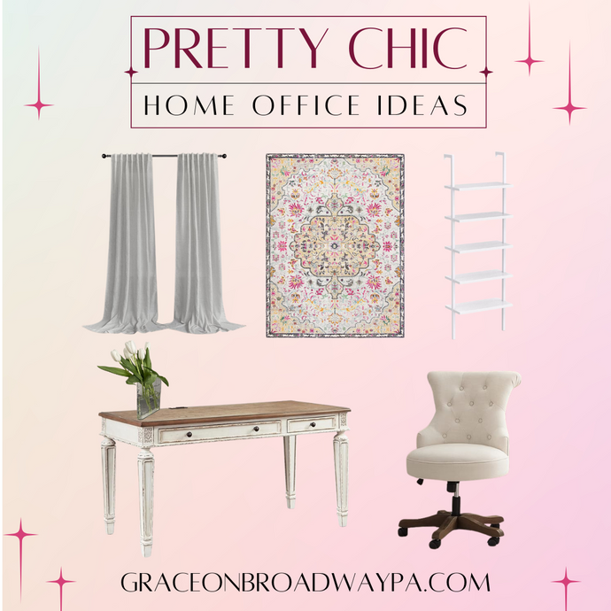Pretty Chic Home Office Ideas