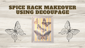 Leveling Up Your Antique Furniture with Découpage and Paint