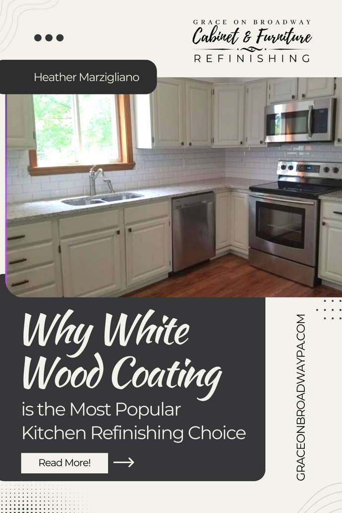 Why White Wood Coating is the Most Popular Kitchen Refinishing Choice