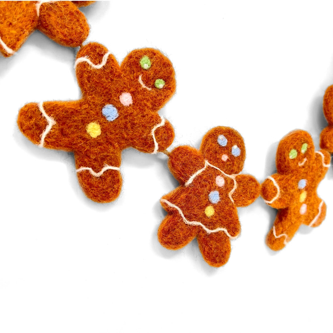 Gingerbread Kids Needle Felting Craft Kit - Grace on Broadway 