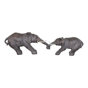 Elephants Holding Trunks Ornament - Grace on Broadway 