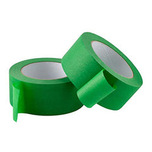 Lichamp 4 Pack Green Painters Tape 2 inch Wide, Medium Adhesive Green Masking Tape Bulk Multi Pack, 2 inch x 55 Yards x 4 Rolls (220 Total Yards)