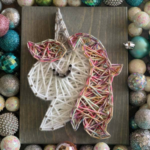 Unicorn (Confetti) Mini String Art Kit - DIY - Grace on Broadway 
