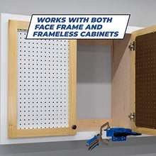 Kreg KHI-CDIJ Cabinet Door Mounting Jig - for Frameless or Face-Frame Cabinets - Easily Adjustable Cabinet Jig - for Attaching Hinges for Cabinet Doors