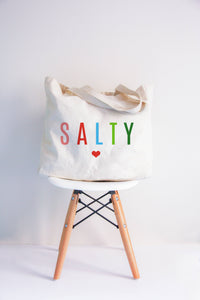 Colorful Salty XL Tote Bag