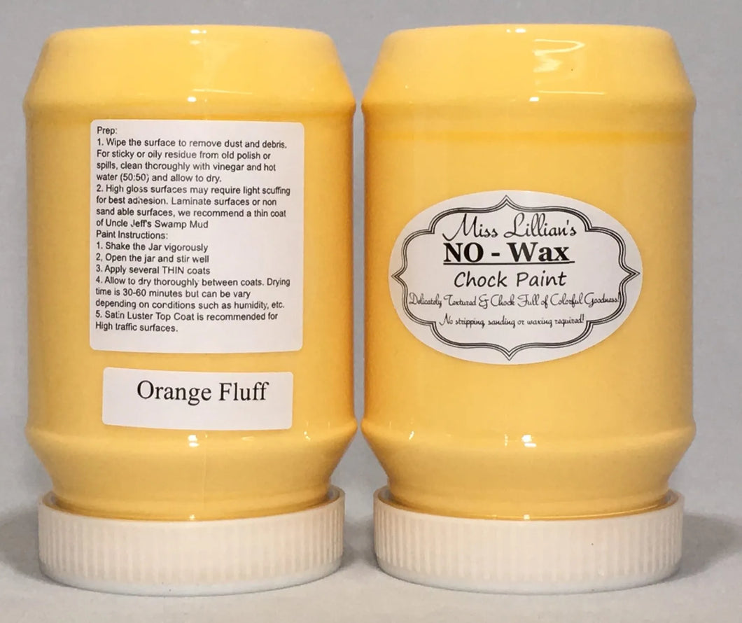Orange Fluff - Miss Lillian’s NO WAX Chock Paint