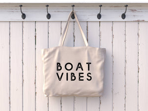 Boat Vibes XL Tote Bag