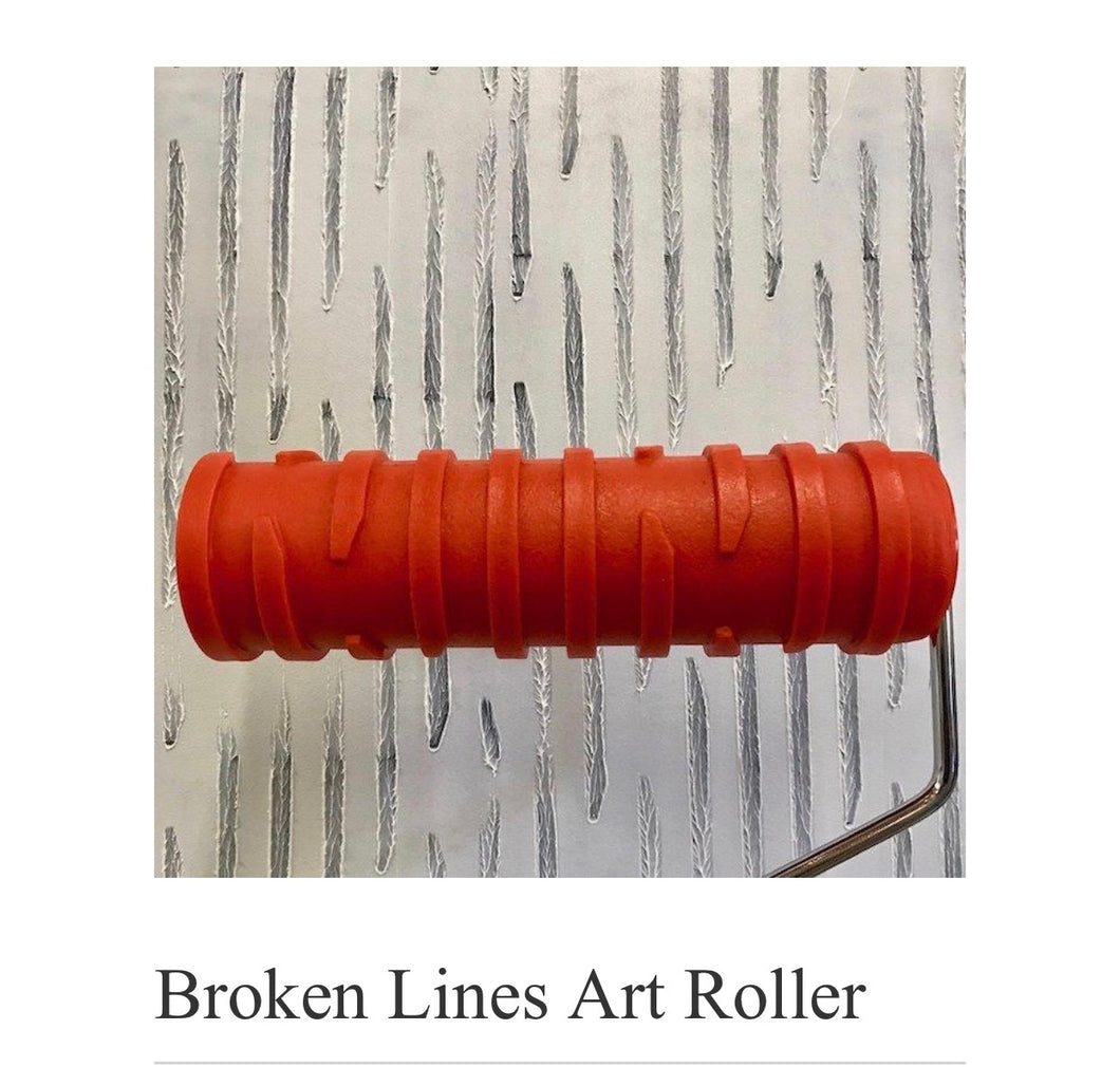 Broken Lines Art Roller - Grace on Broadway 