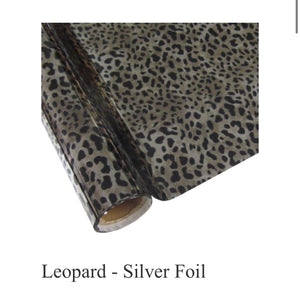 Leopard Silver Foil - Grace on Broadway 