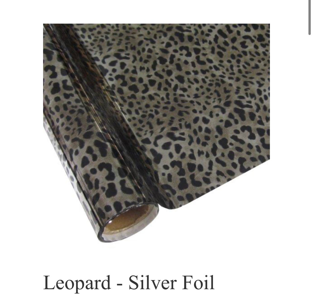 Leopard Silver Foil - Grace on Broadway 