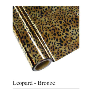 Leopard Bronze Foil - Grace on Broadway 