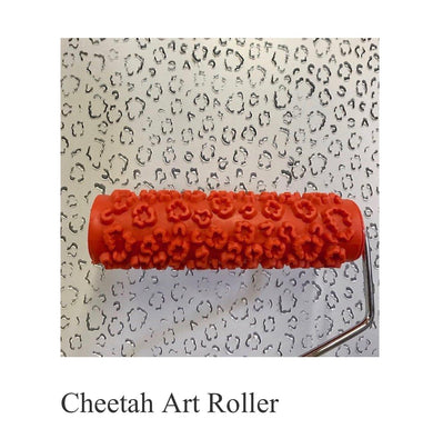 Cheetah Art roller - Grace on Broadway 